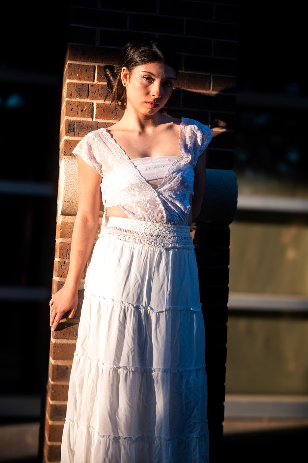 Life - Lace Vest & Veil Set