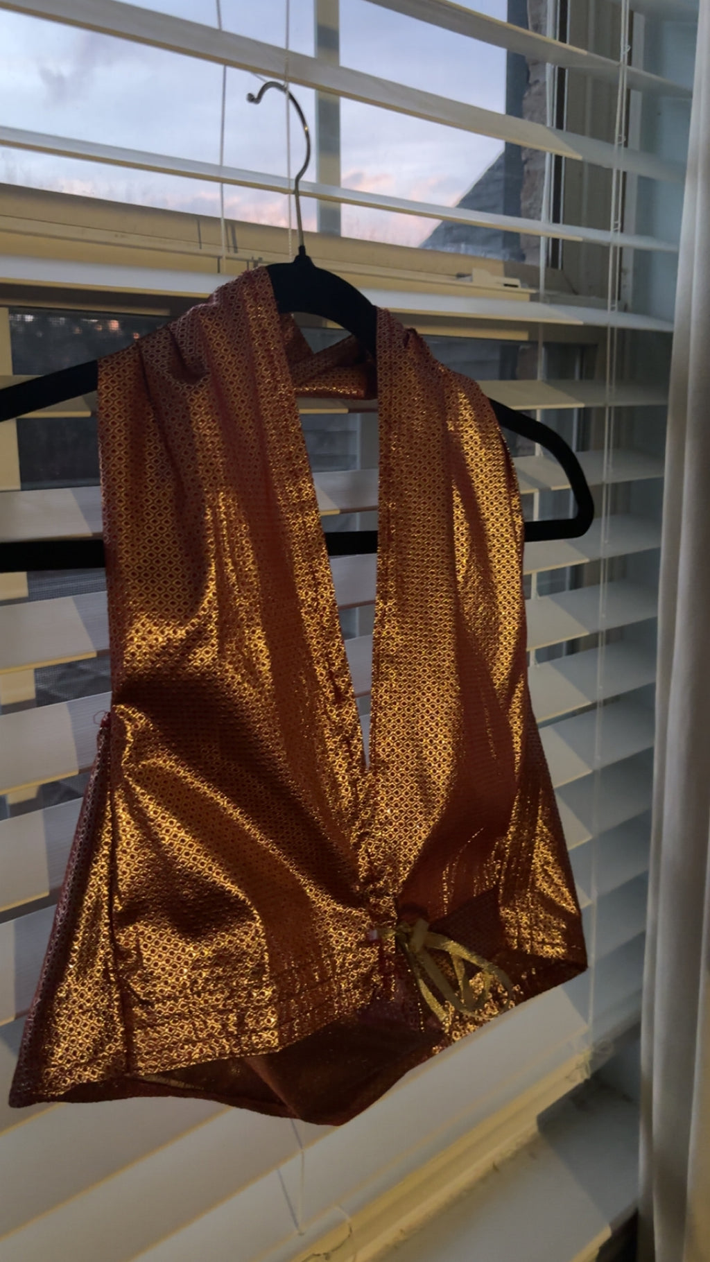 The Sun's Jewel - Brocade Top