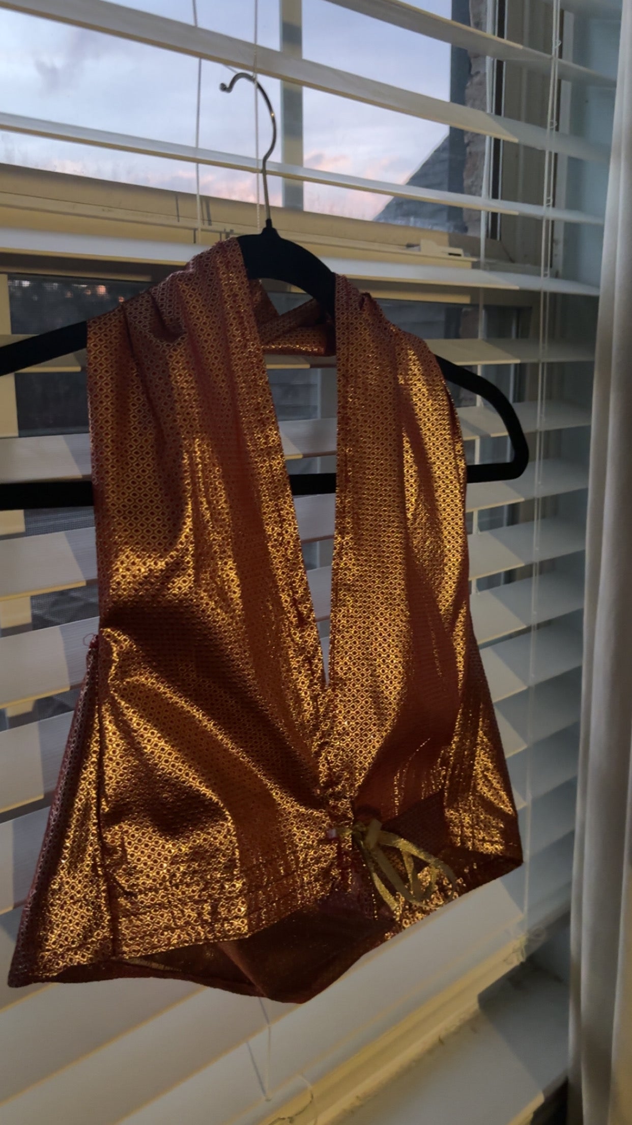 The Sun's Jewel - Brocade Top