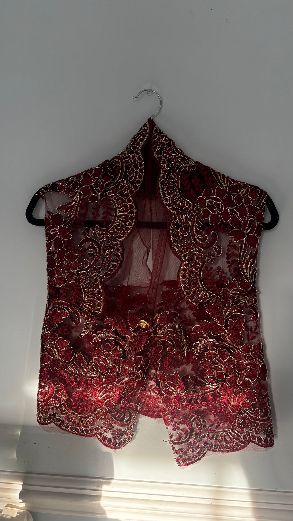 Messenger of Fire - Embroidered Vest