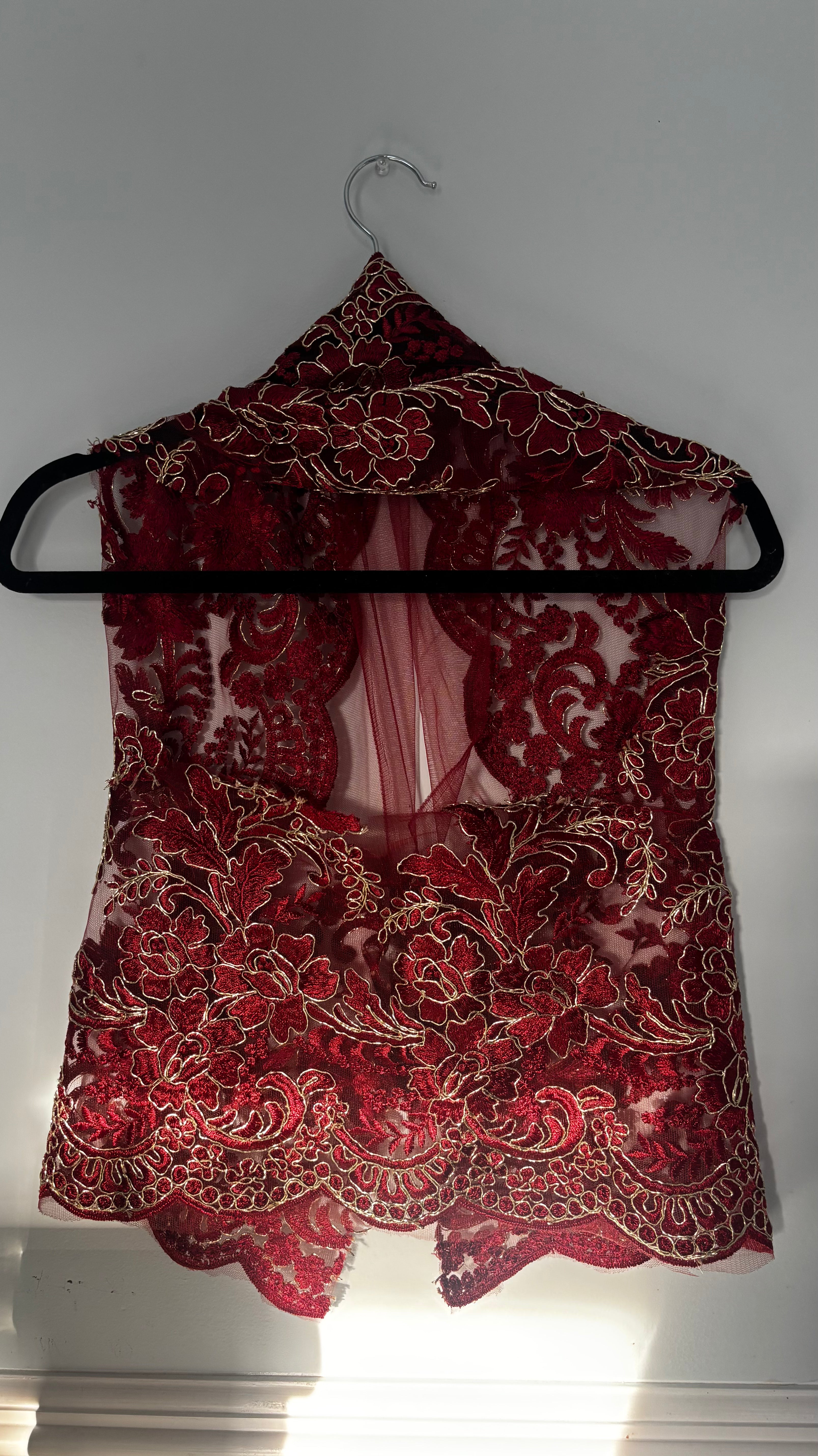 Messenger of Fire - Embroidered Vest