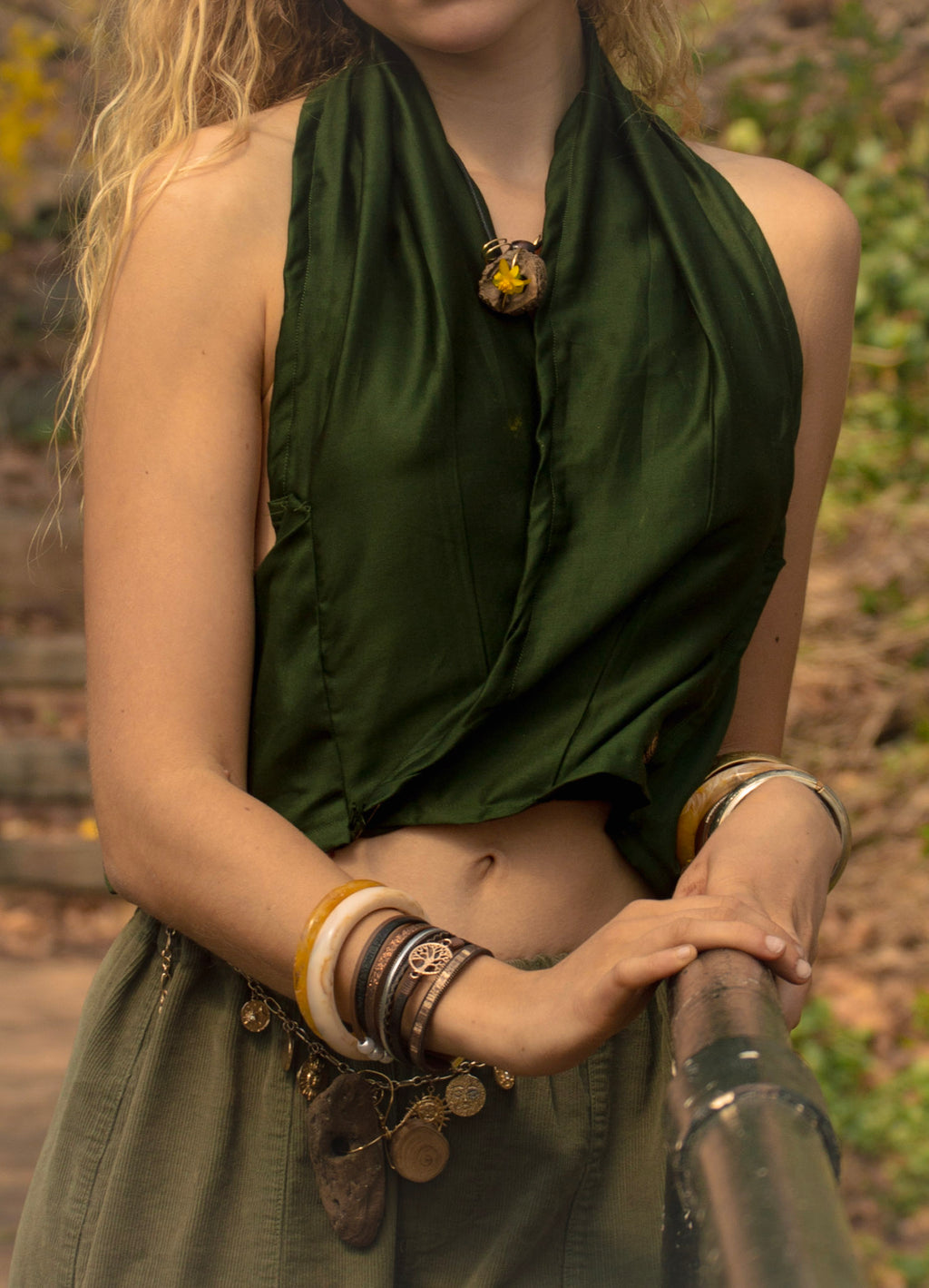 Disciple of Earth - Draped Top