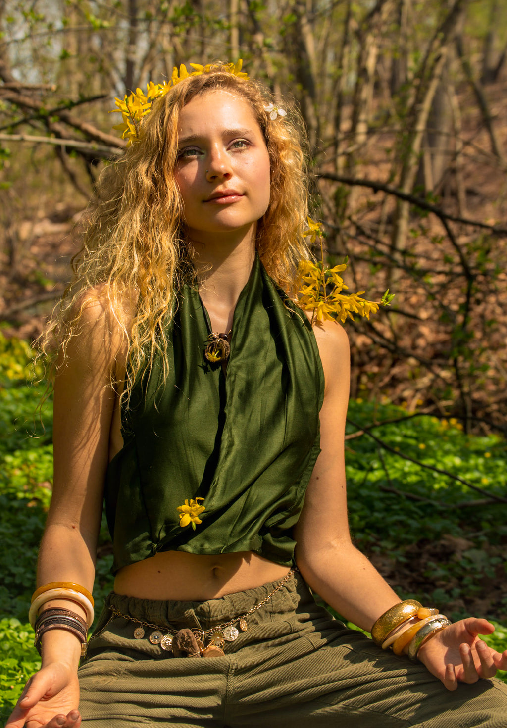 Disciple of Earth - Draped Top