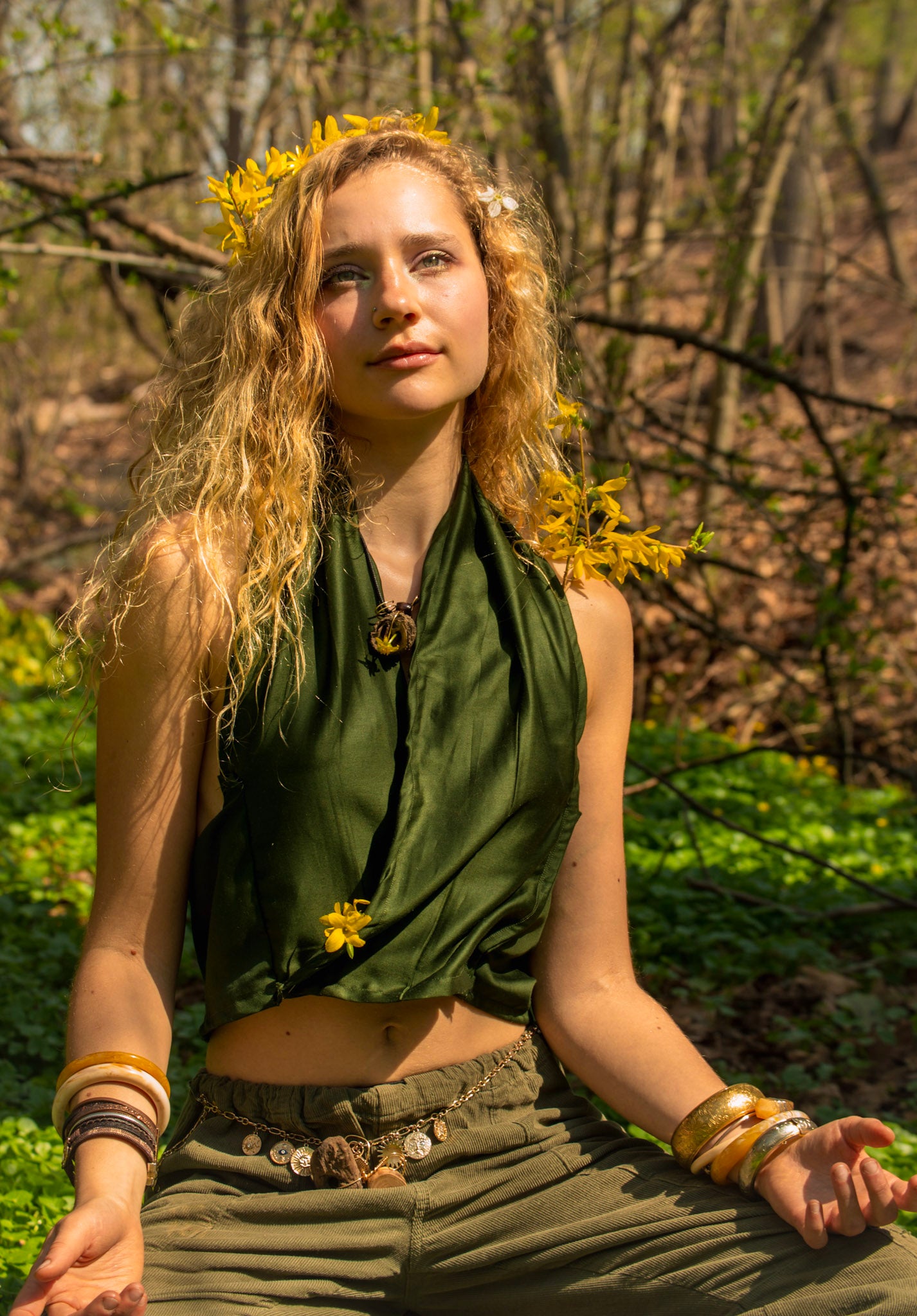 Disciple of Earth - Draped Top