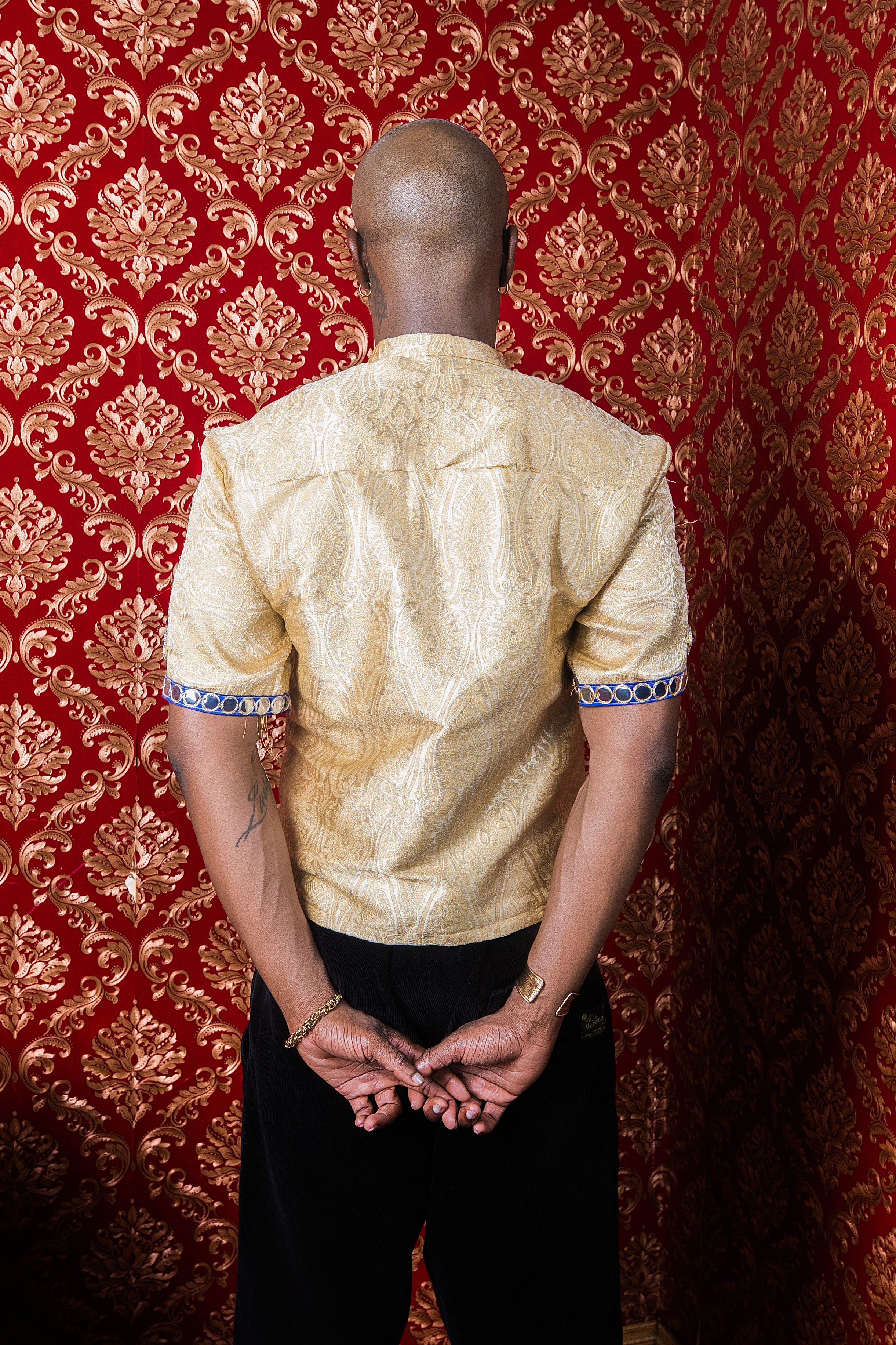 Seen - Brocade Button-Up Shirt