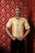 Seen - Brocade Button-Up Shirt
