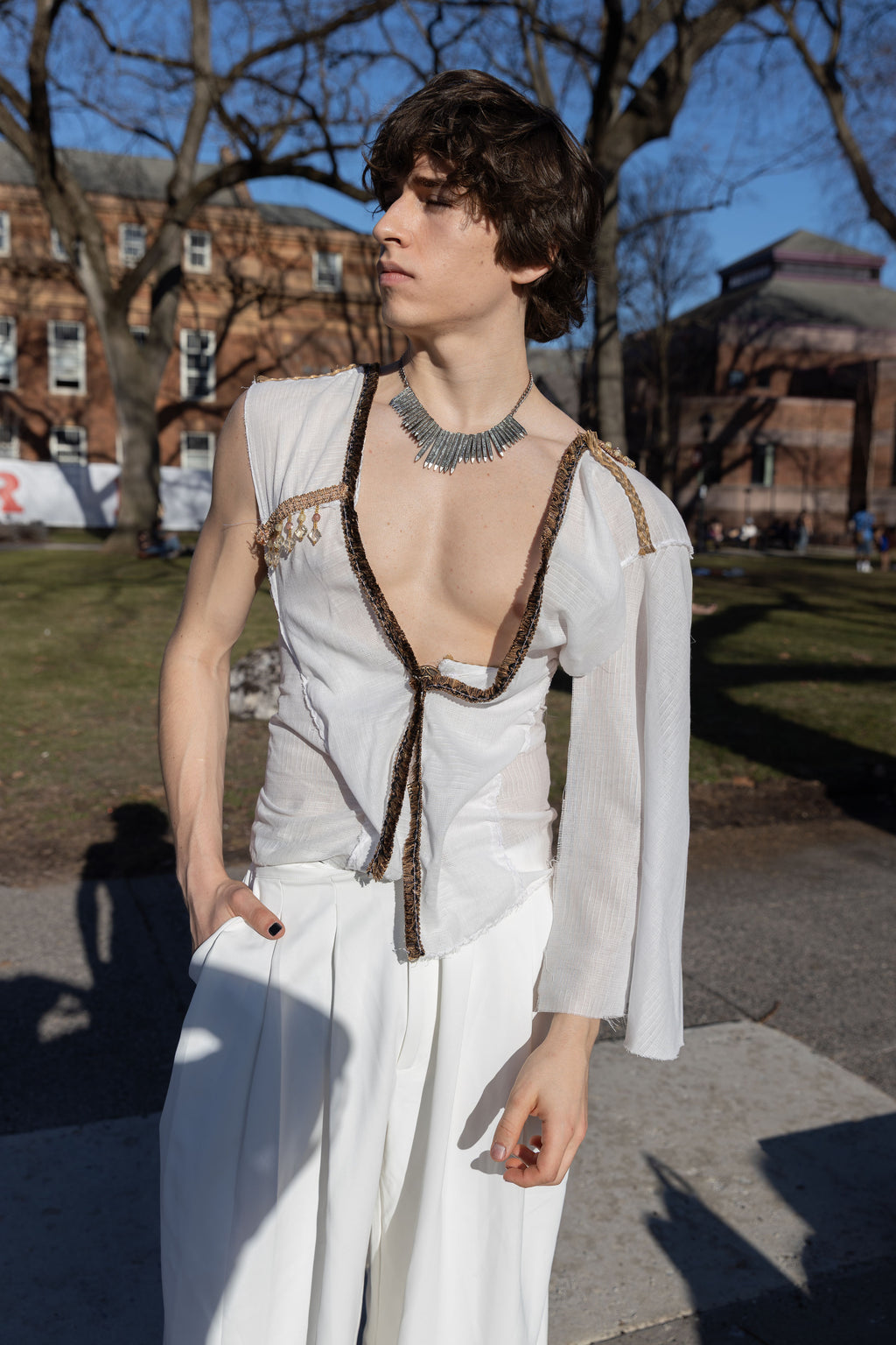 The Harvest - Linen Vest