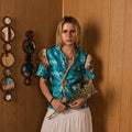 Fly High - Brocade Button-Up Shirt